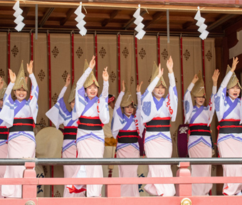 立川諏訪神社 伝統芸能祭