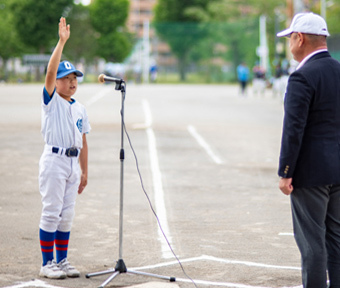 第39回 G１杯争奪 都下少年野球大会 開会式