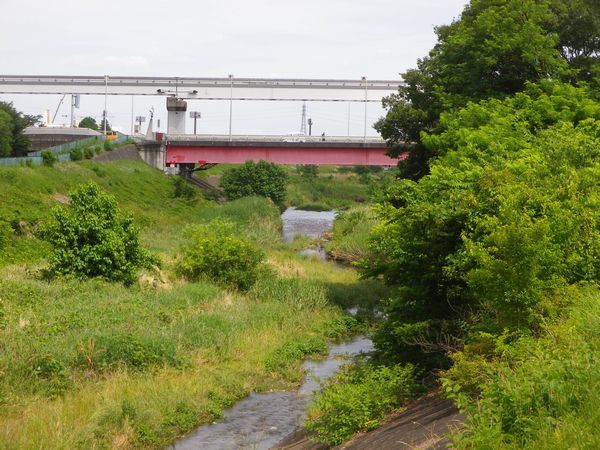 残堀川遊歩道　残堀川遊歩橋