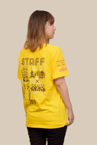 立川花火×FAガールコラボ スタッフＴシャツ