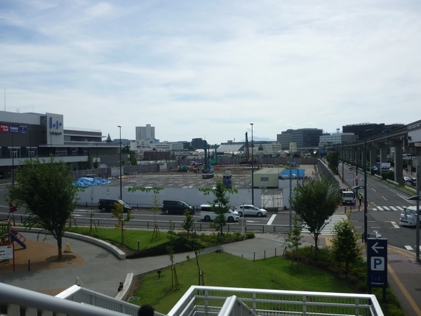 ららぽーと立川立飛 映画館の工事が始まっている