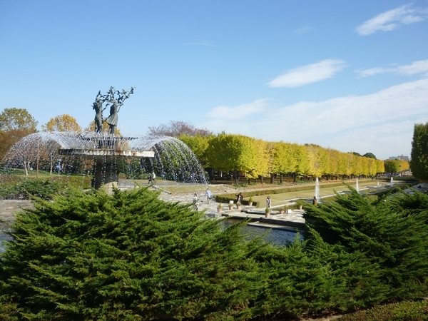 昭和記念公園「黄葉・紅葉まつり」の様子11/14