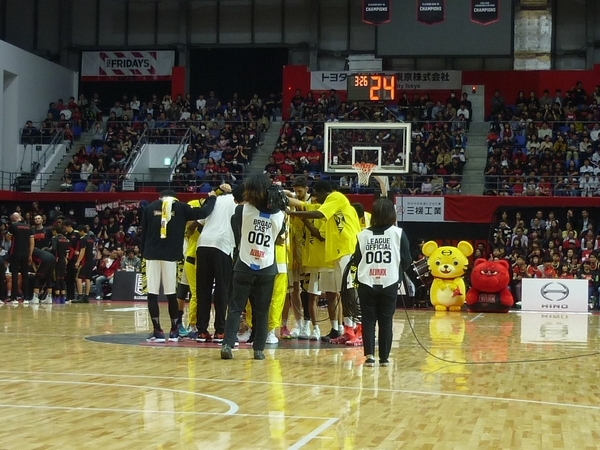 アルバルク東京2019-20 サンロッカーズ渋谷第1戦