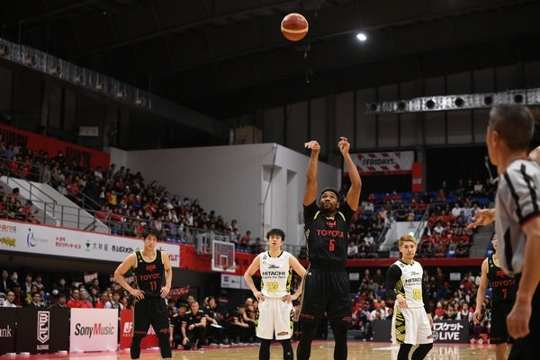 アルバルク東京2019-20 第11節サンロッカーズ渋谷戦