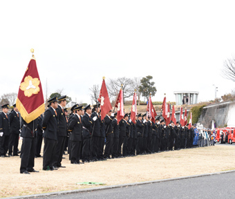 令和２年 立川市消防出初式