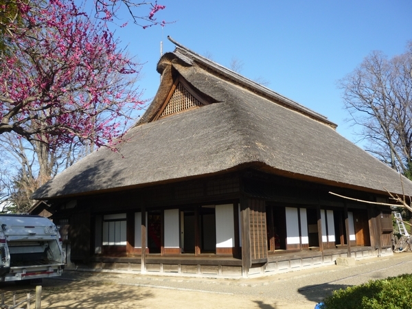 川越道緑地古民家園「桃の節句」