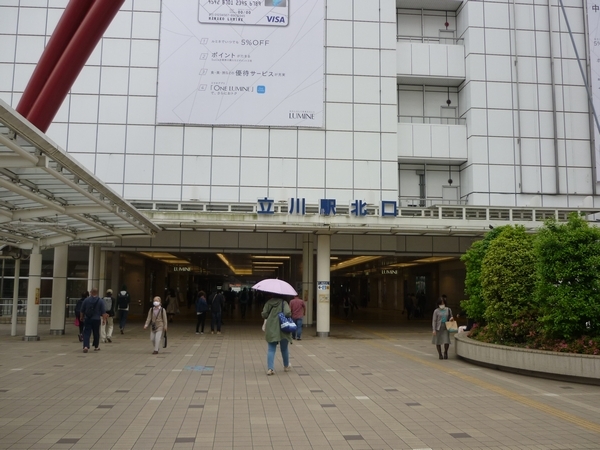 5月22日 今日の立川駅の様子