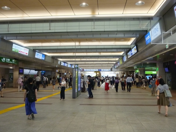 6月17日 今日の立川駅の様子