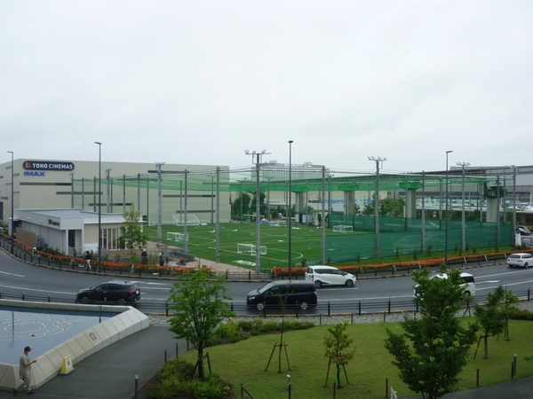 「MIFA Football Park 立川」工事の様子