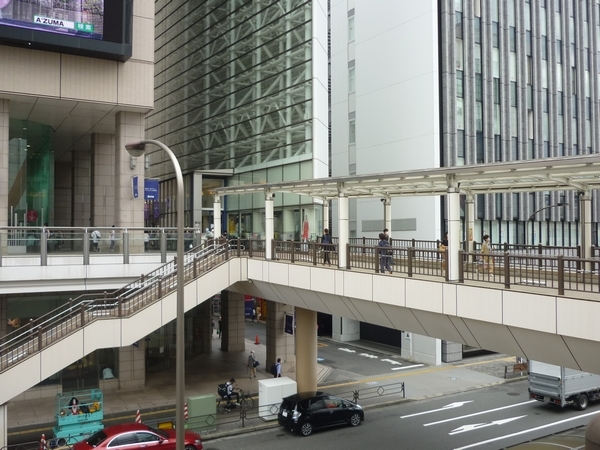 7月8日立川駅付近の様子