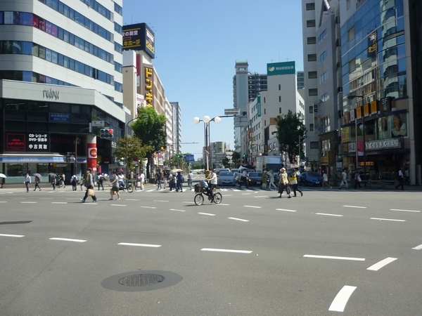 9月9日立川駅付近の様子