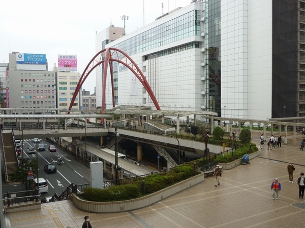 9月23日立川駅付近の様子