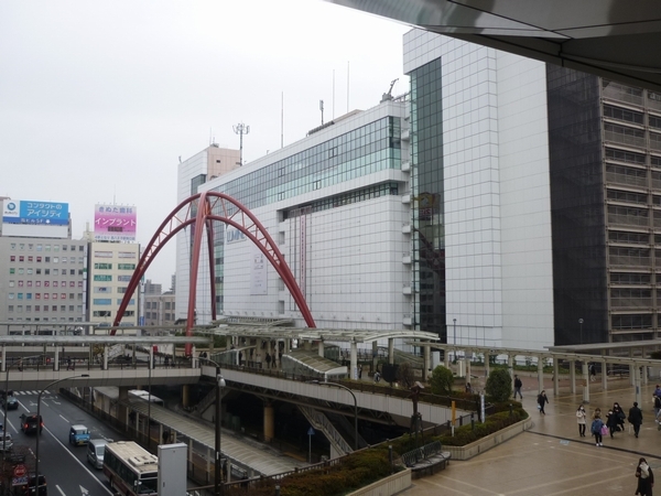 11月25日立川駅付近の様子