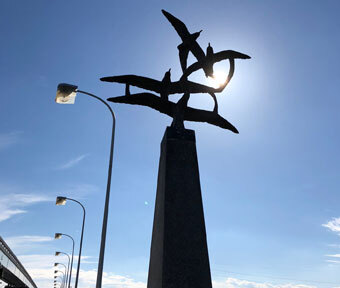 立川の空・たちかわ空景「多摩川」