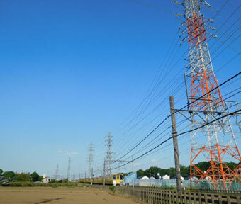 立川の空・たちかわ空景「西武立川駅付近」