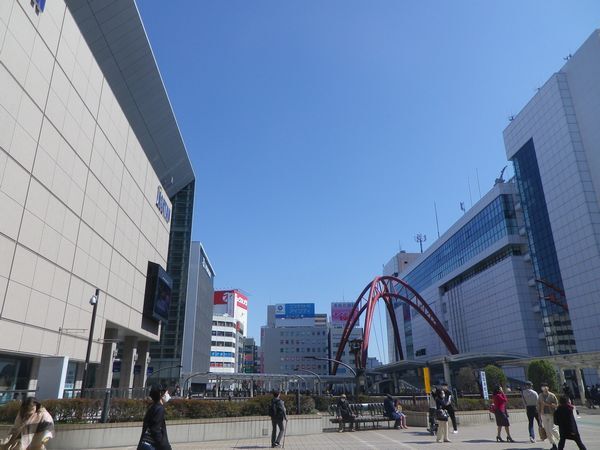 3月10日立川駅付近の様子