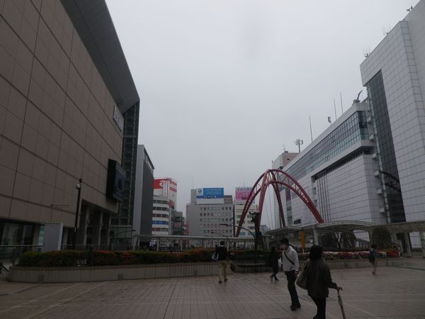 4月14日立川駅付近の様子