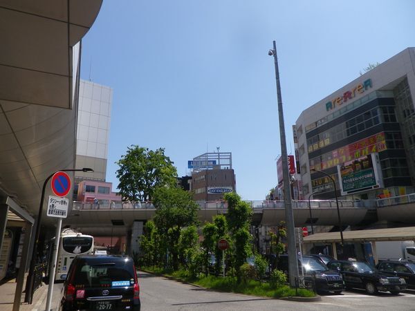 4月21日立川駅付近の様子