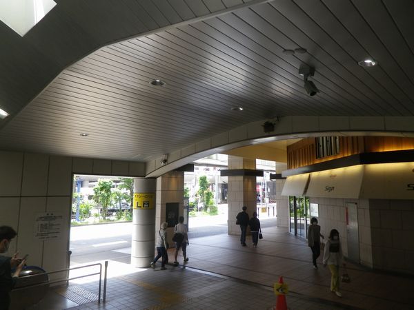 5月15日立川駅付近の様子