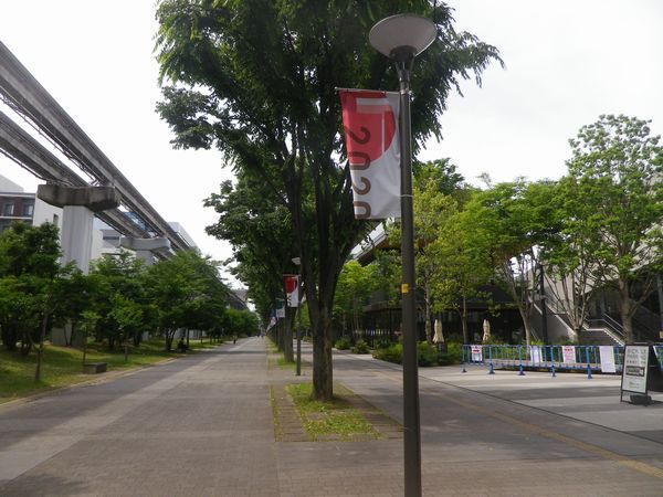 5月26日立川駅付近の様子