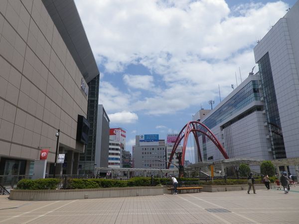 6月5日立川駅付近の様子