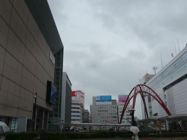 6月19日立川駅付近の様子