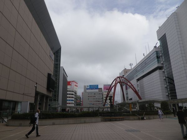 9月18日立川駅付近の様子