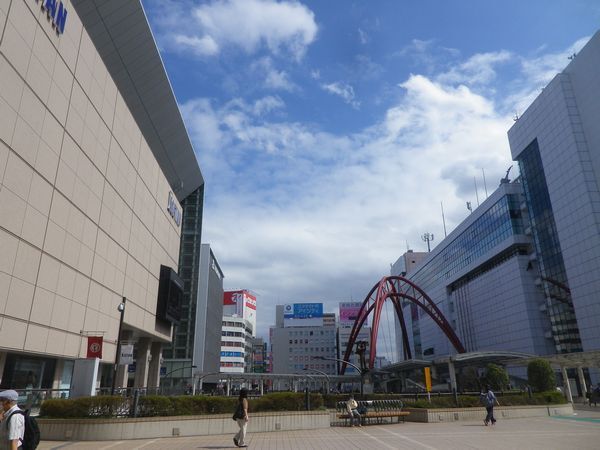 9月29日立川駅付近の様子