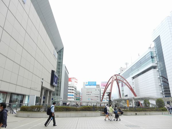 10月16日立川駅付近の様子