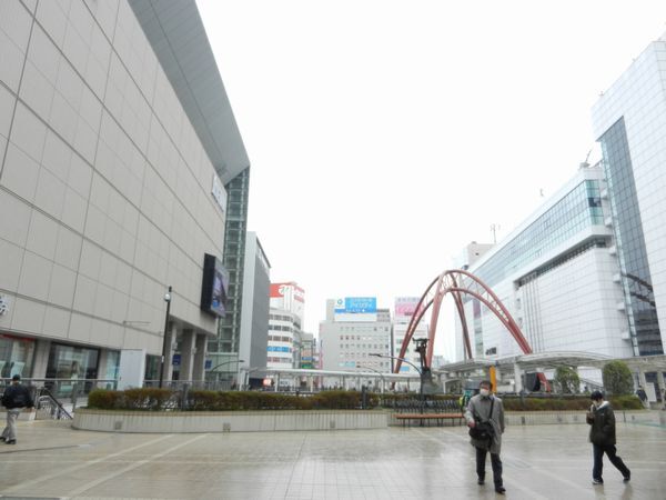 10月27日立川駅付近の様子