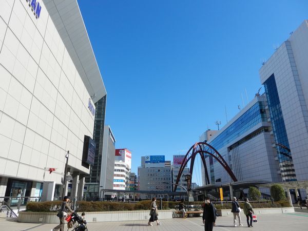 11月10日立川駅付近の様子