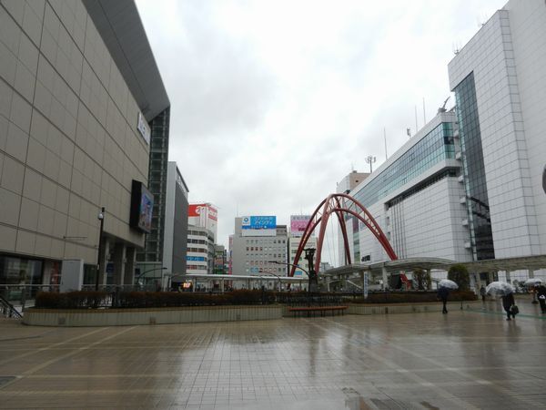 12月8日立川駅付近の様子