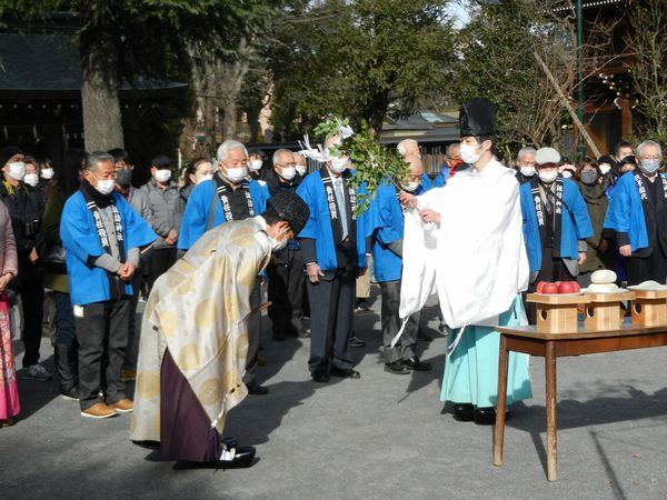 令和4年立川市諏訪神社ドンドン焼き