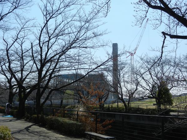 立川市新清掃工場工事の進捗状況（3月24日）