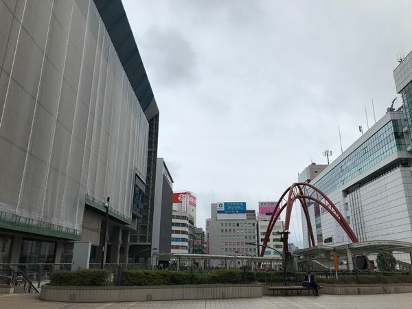 6月15日立川駅付近の様子