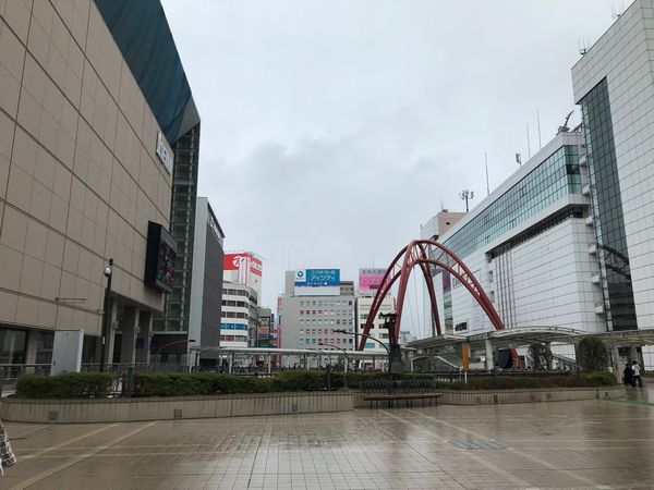 7月13日立川駅付近の様子