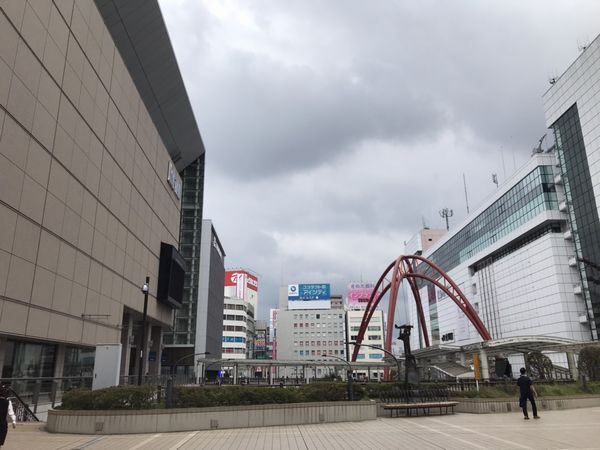 9月7日立川駅付近の様子