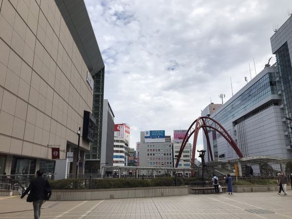 9月29日立川駅付近の様子