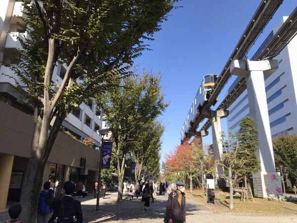 11月19日立川駅付近の様子