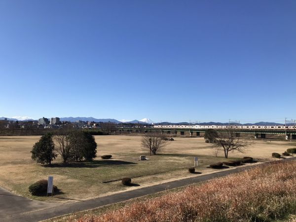 富士山と中央線12月27日