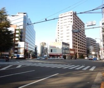 立川の道・交差点「曙町二丁目五差路」