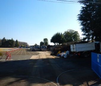 立川の変遷・立川公園陸上競技場のスタンド解体工事中！