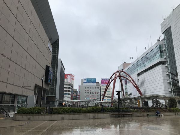 4月15日立川駅付近の様子