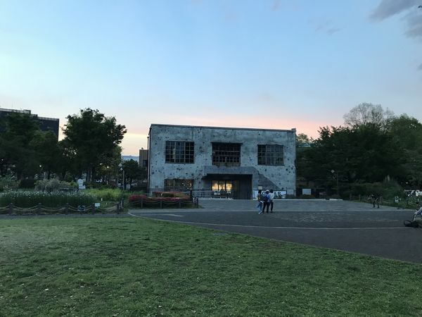 旧日立航空機株式会社変電所のライトアップ