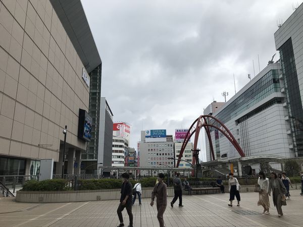 5月20日立川駅付近の様子