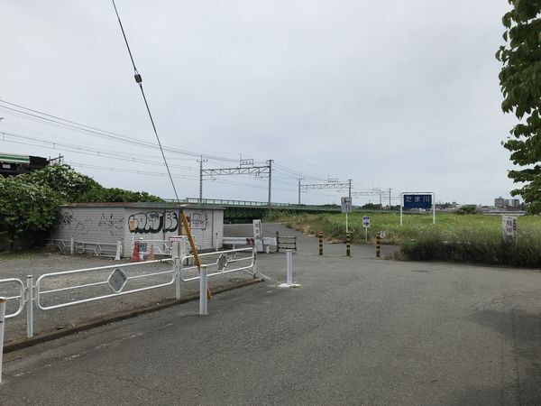 多摩川砂利木材鉄道跡