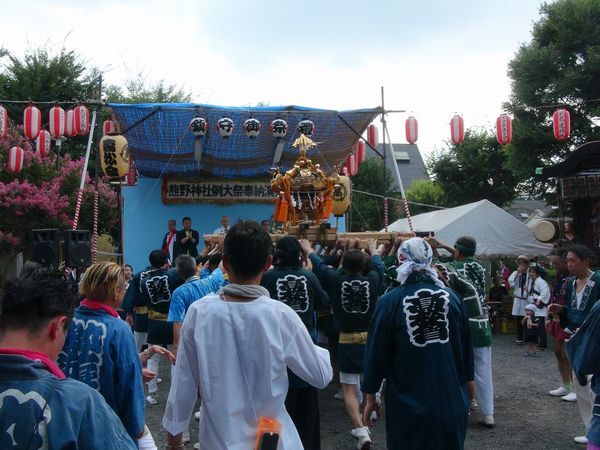 熊野神社例大祭 高松通りパレード
