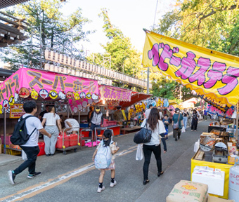 「諏訪神社 立川鎮座 例大祭 2023」1 宵宮