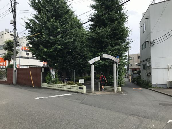 栄緑道（立川飛行機専用線廃線跡地）①