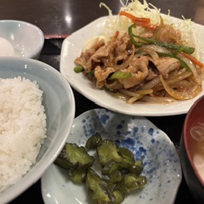 曙町「酒亭玉河」でランチ